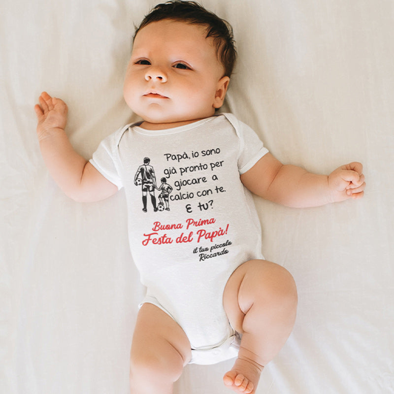 Body Papà sono già pronto a giocare