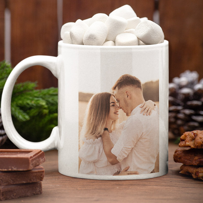 Tazza stampata personalizzata happy valentine's day idea regalo