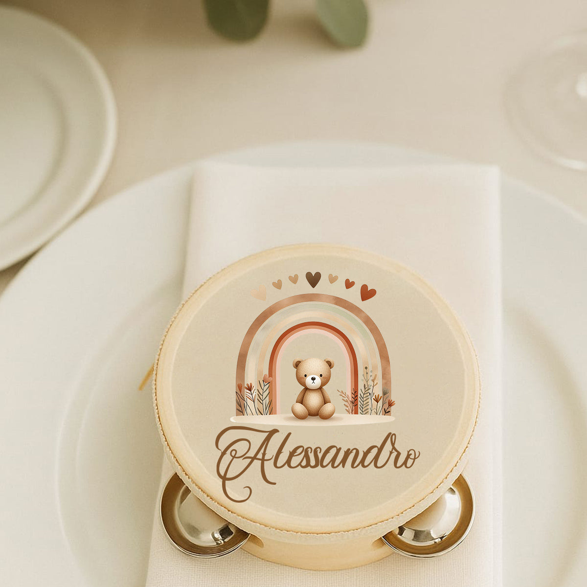 Tamburello Orsetto Boho