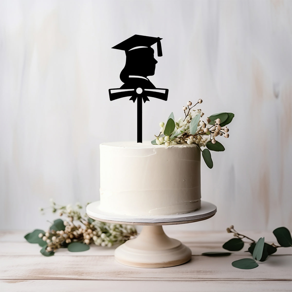 Cake Topper Laurea