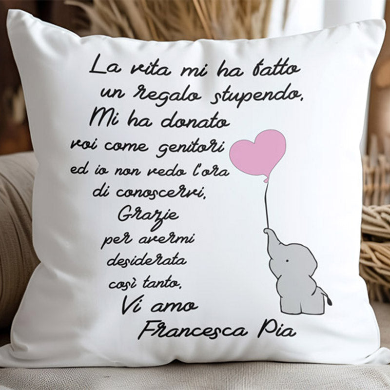 Cuscino Elefantina