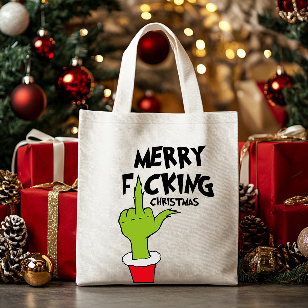 Tote Bag Merry Fucking