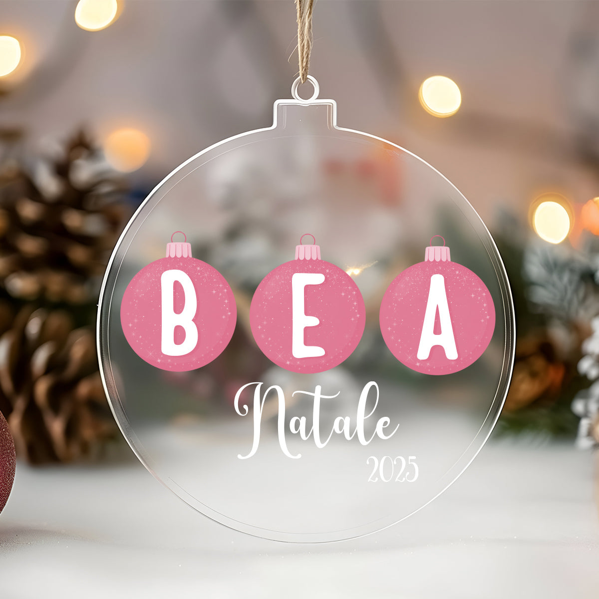 Pallina Addobbo nomi