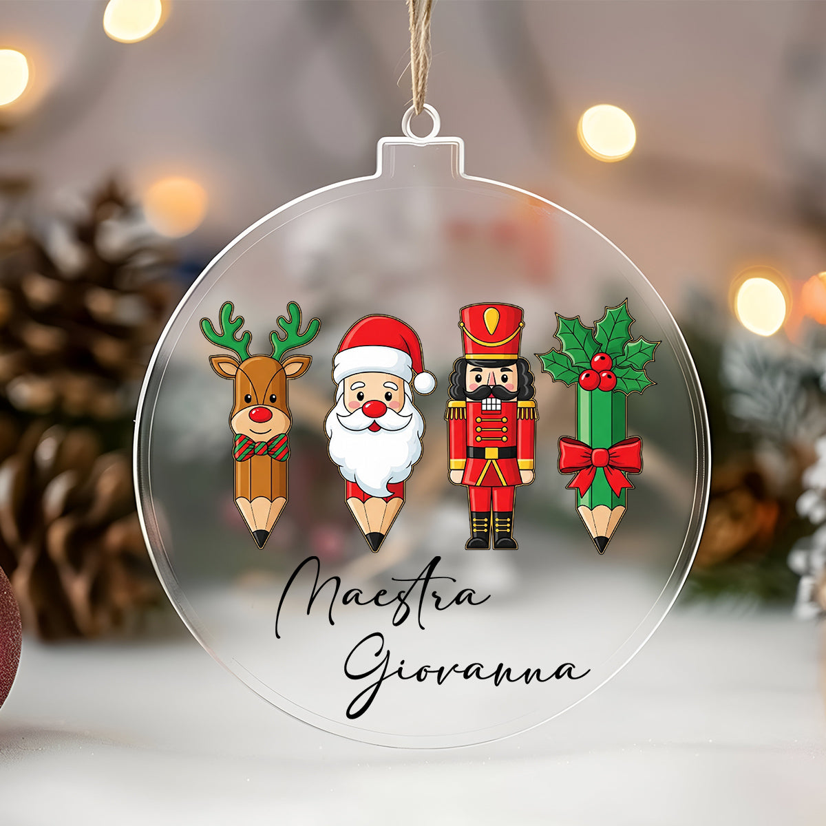 Pallina Christmas Teacher