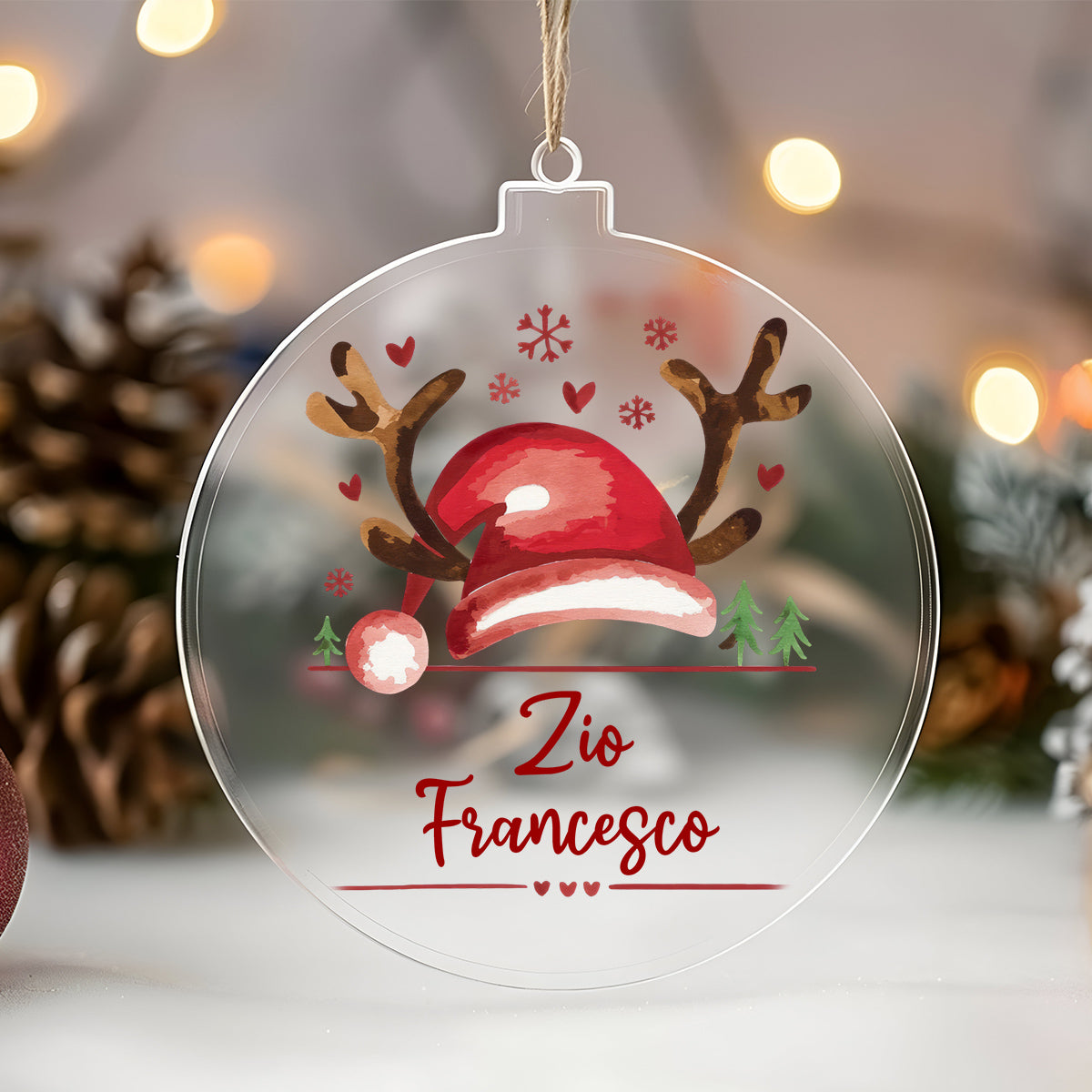 Pallina Babbo Natale