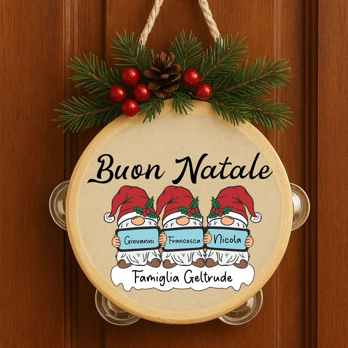 Tamburello Fuoriporta Gnometti