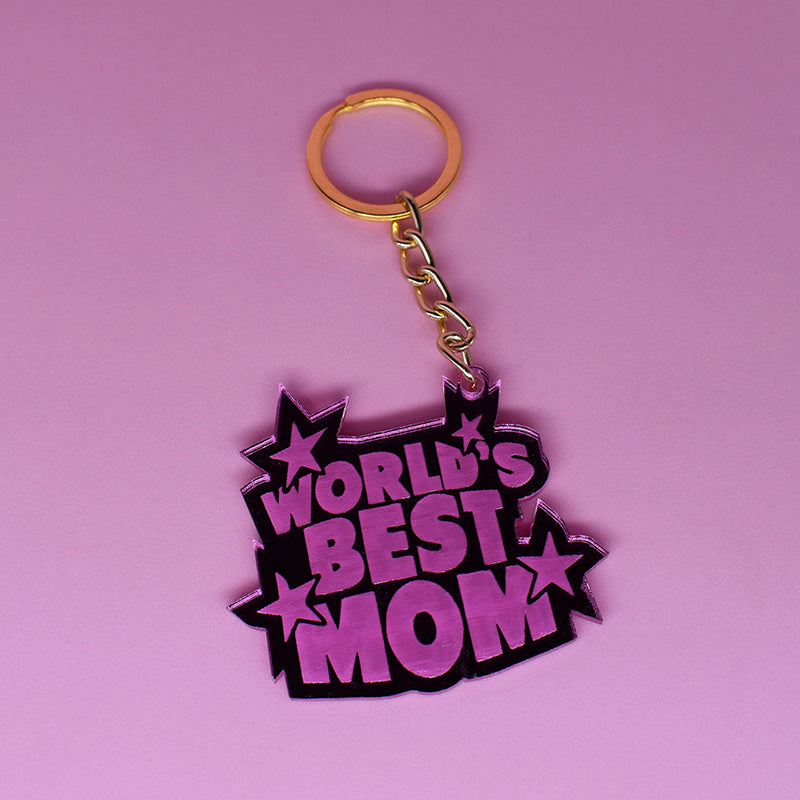 Portachiavi World's Best Mom