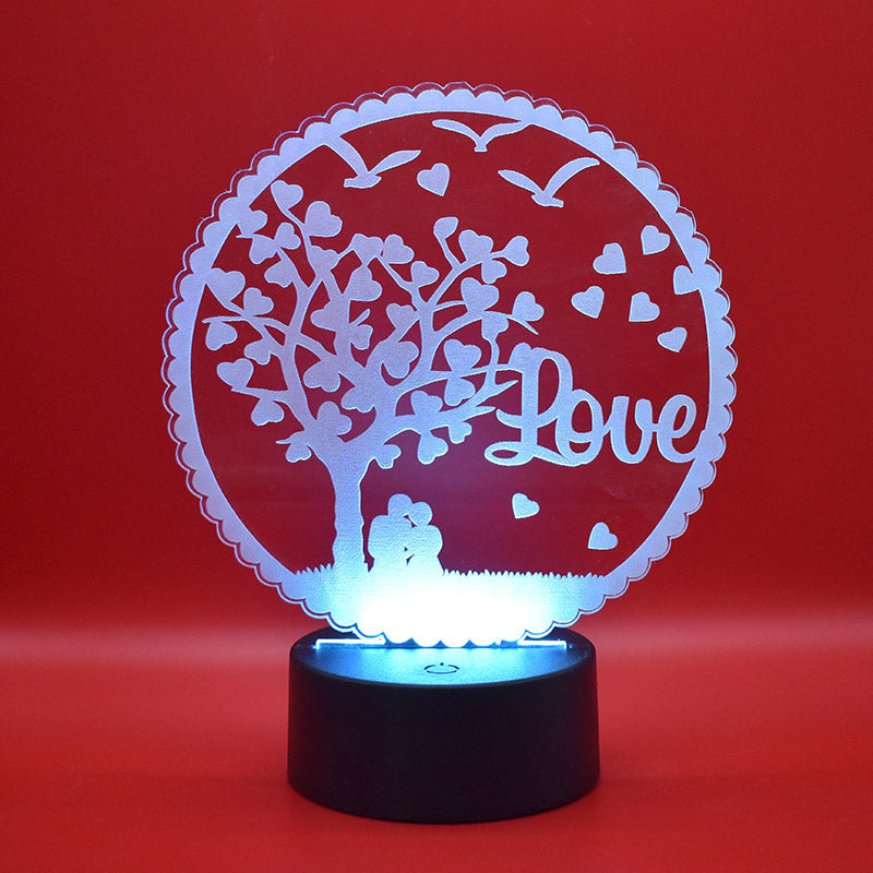 Lampada 3D Love