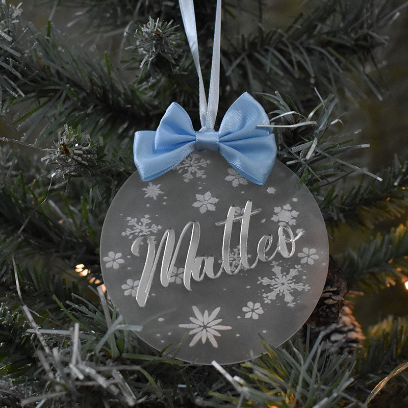 Pallina fiocchi di neve