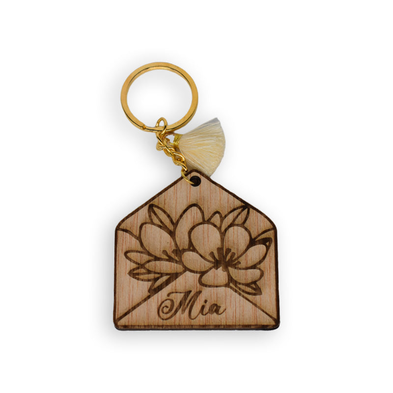 Portachiavi Cartolina Fiori