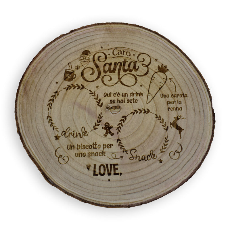 Sottopiatto Caro Santa