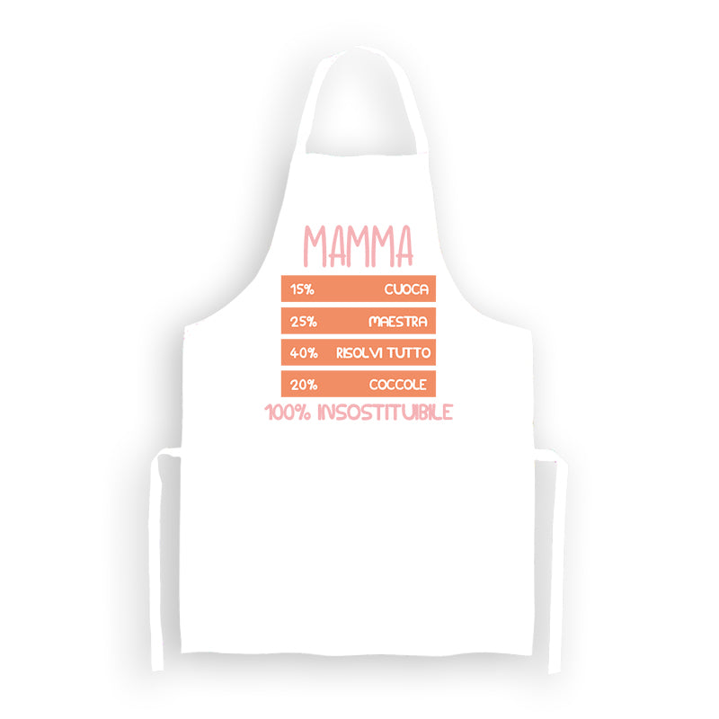 Grembiule Mamma 100% Insostituibile