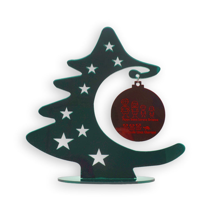 Albero con Pallina Famiglia