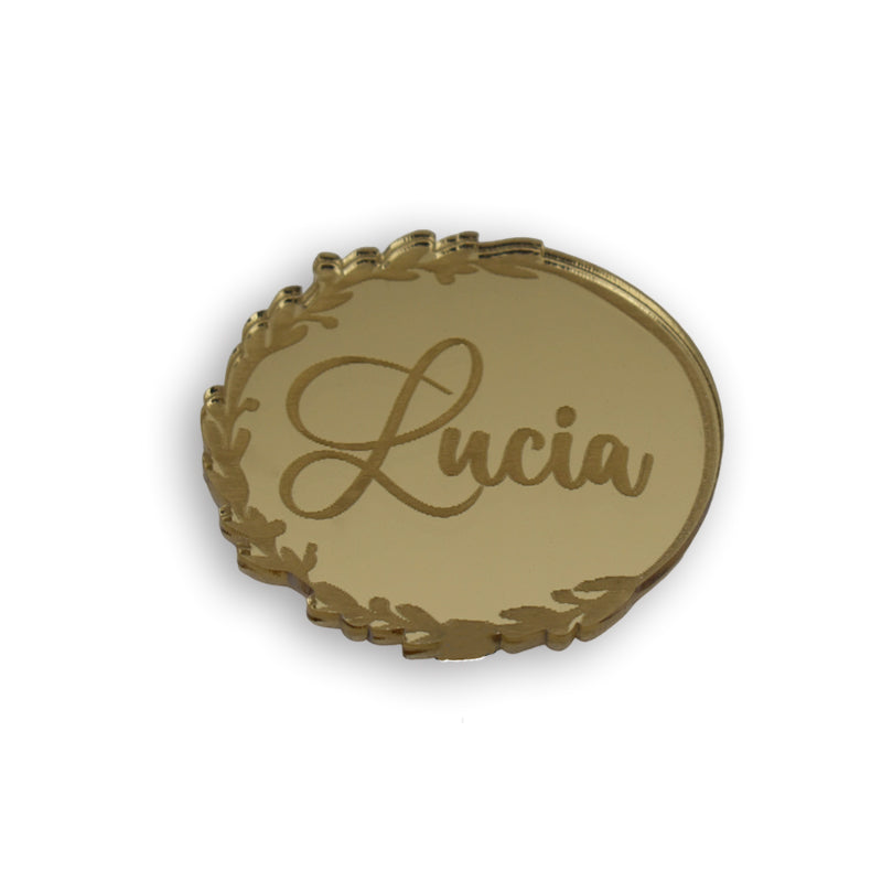 Kit Segnaposto Cerchietto Fiori