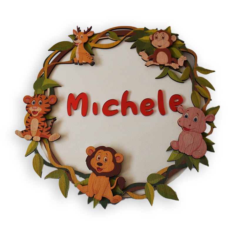 Fiocco Nascita Savana