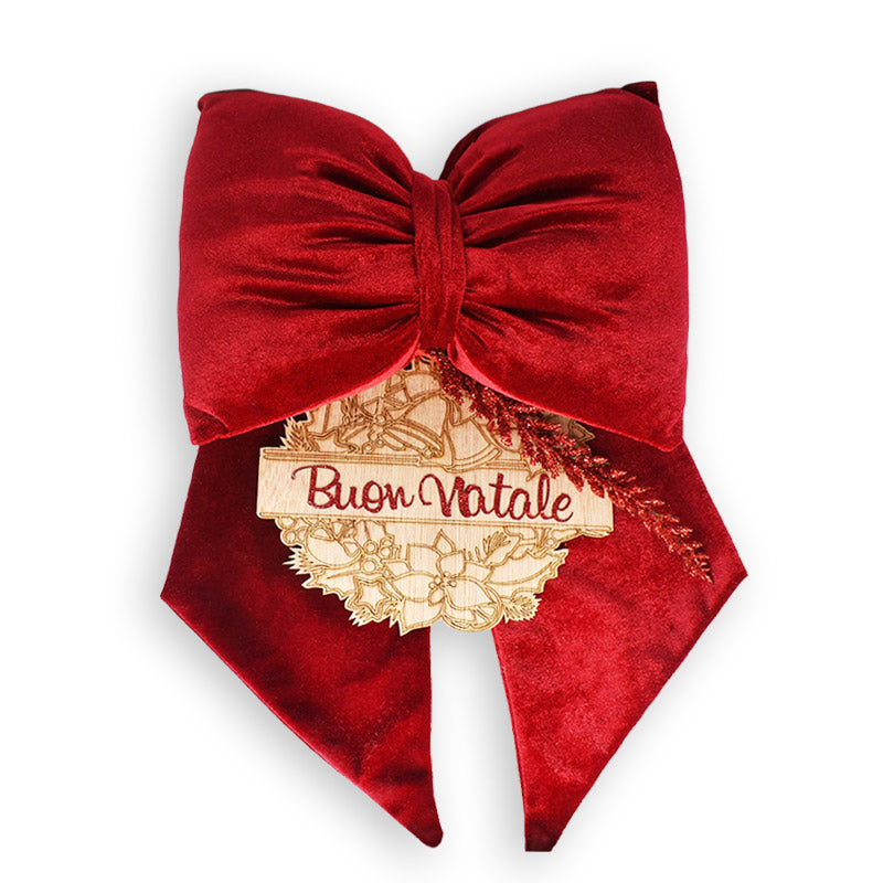 Fiocco Natalizio Buon Natale
