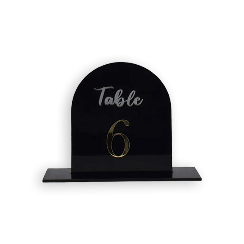 Segnatavolo Cupola Nero