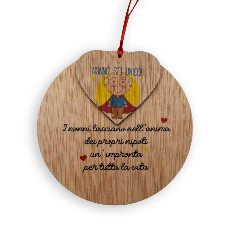 Cerchio Nonno Sei Unico