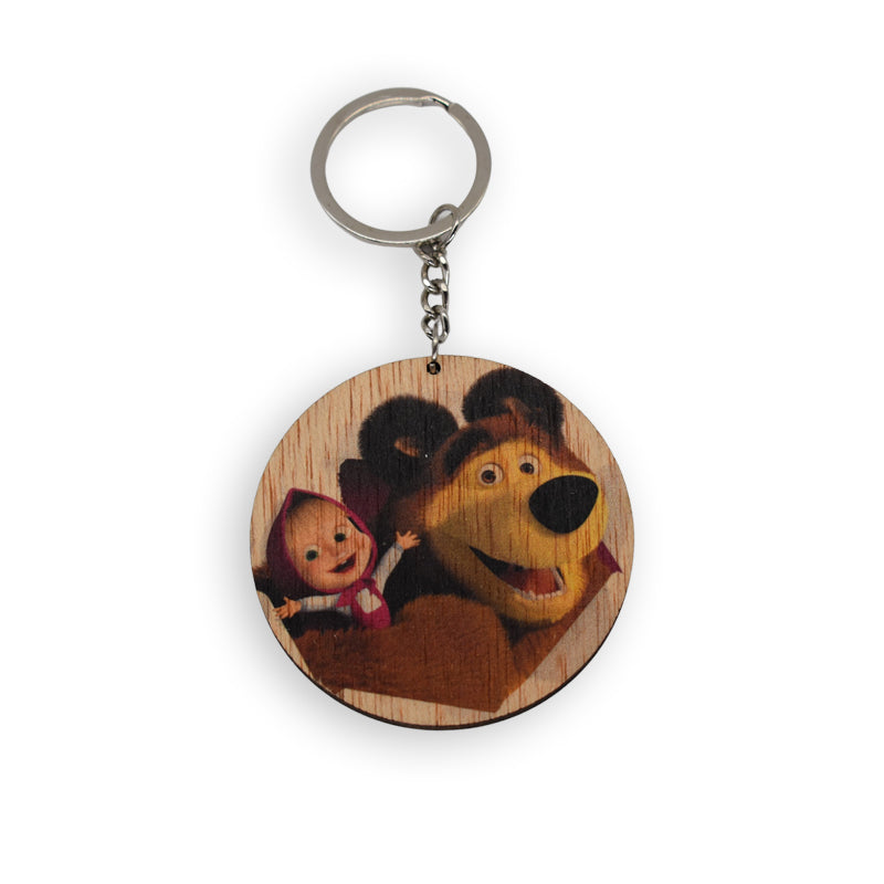 Portachiavi Masha e Orso