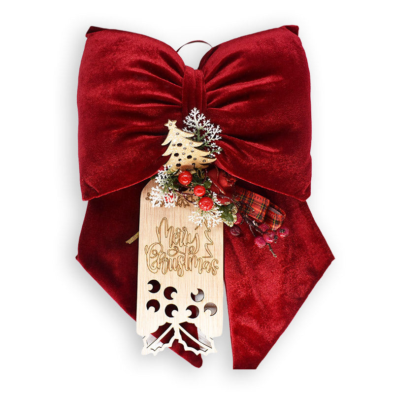 Fiocco Natalizio Merry Christmas