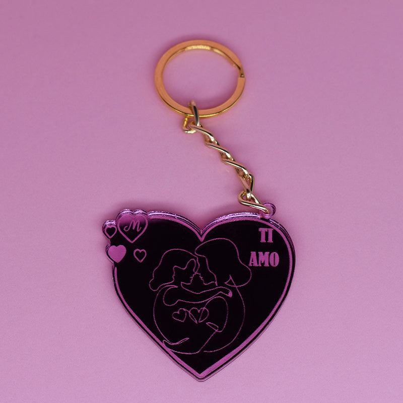 Portachiavi Madre e Figlia