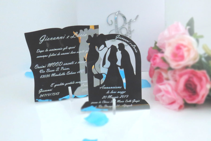 Invito Argento Specchiato