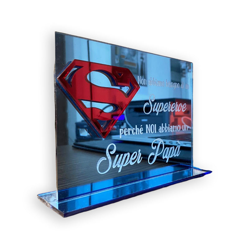 Targhetta Superpapà