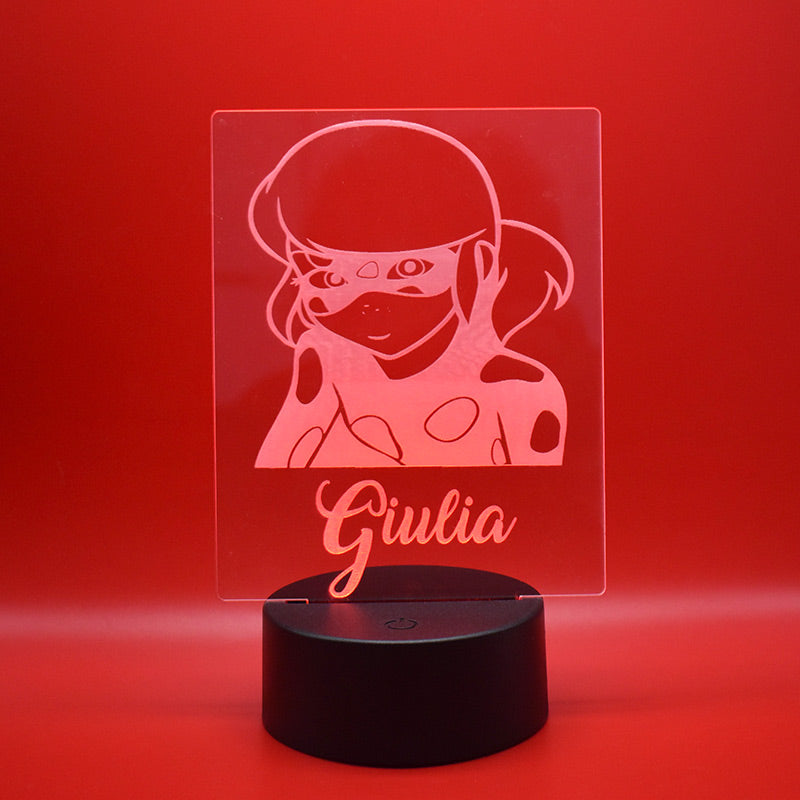 Lampada 3D Miraculous