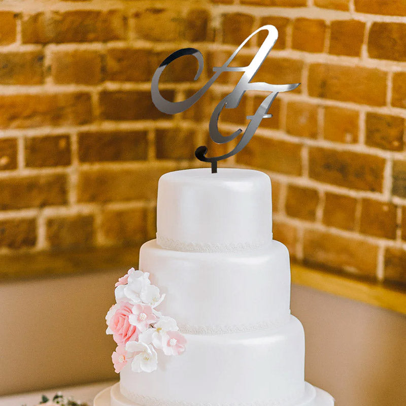 Cake Topper Iniziali
