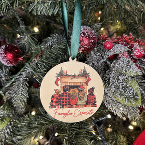 Pallina Christmas Family