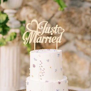 Cake Topper Just Married