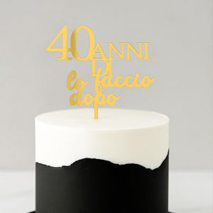 Cake Topper 40