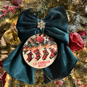 Fiocco Calze Natalizie