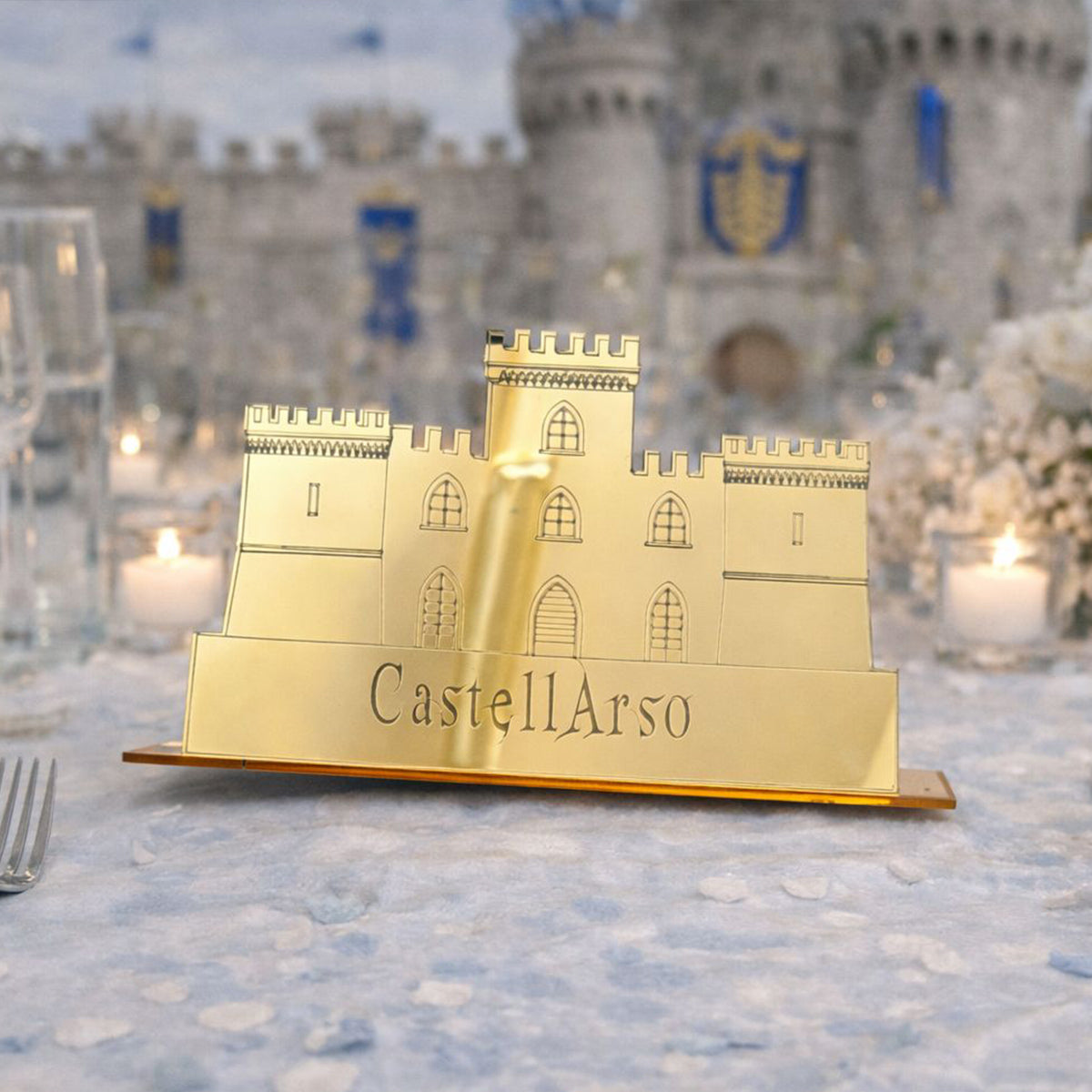 Segnatavolo Castello Antico