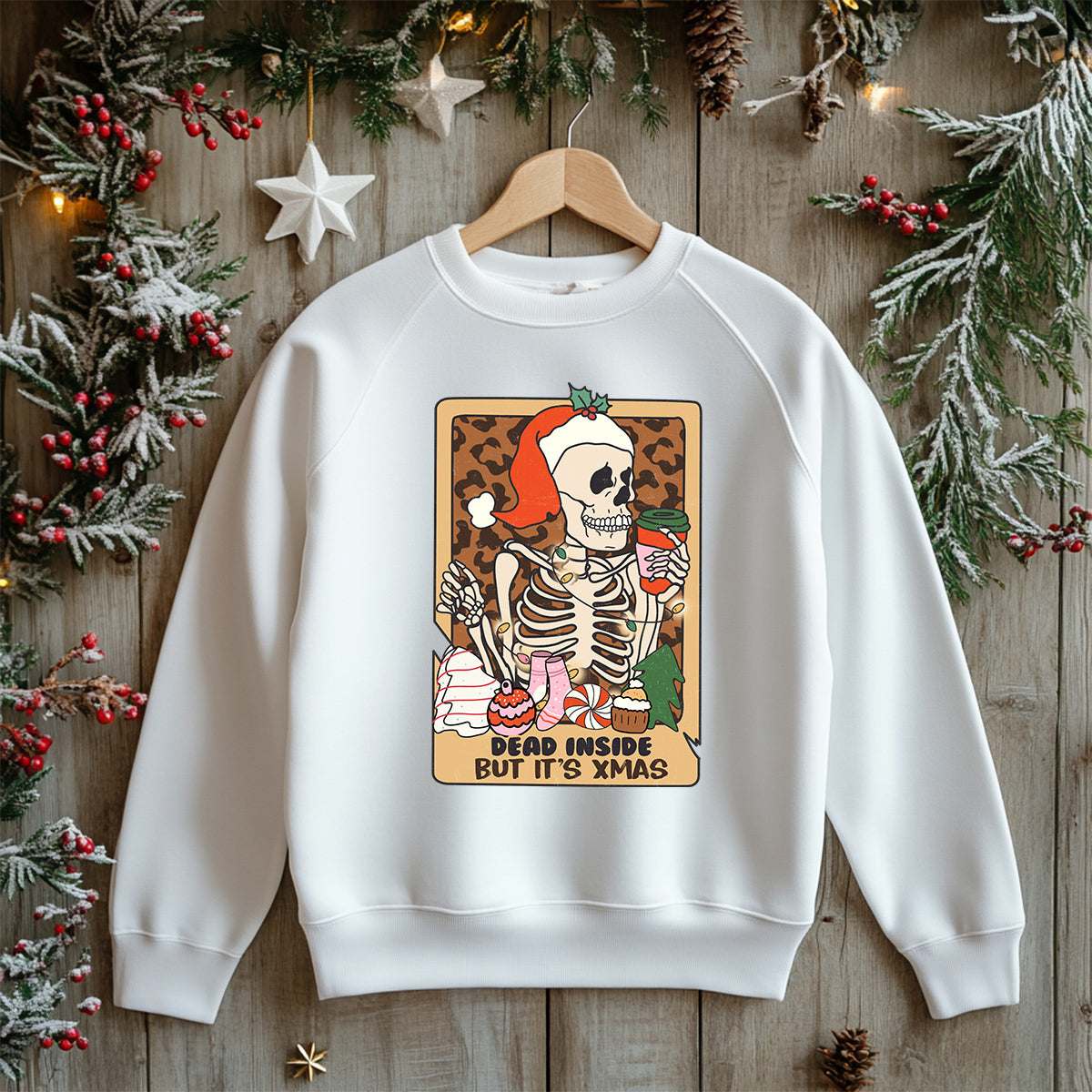 Felpa Skull Christmas