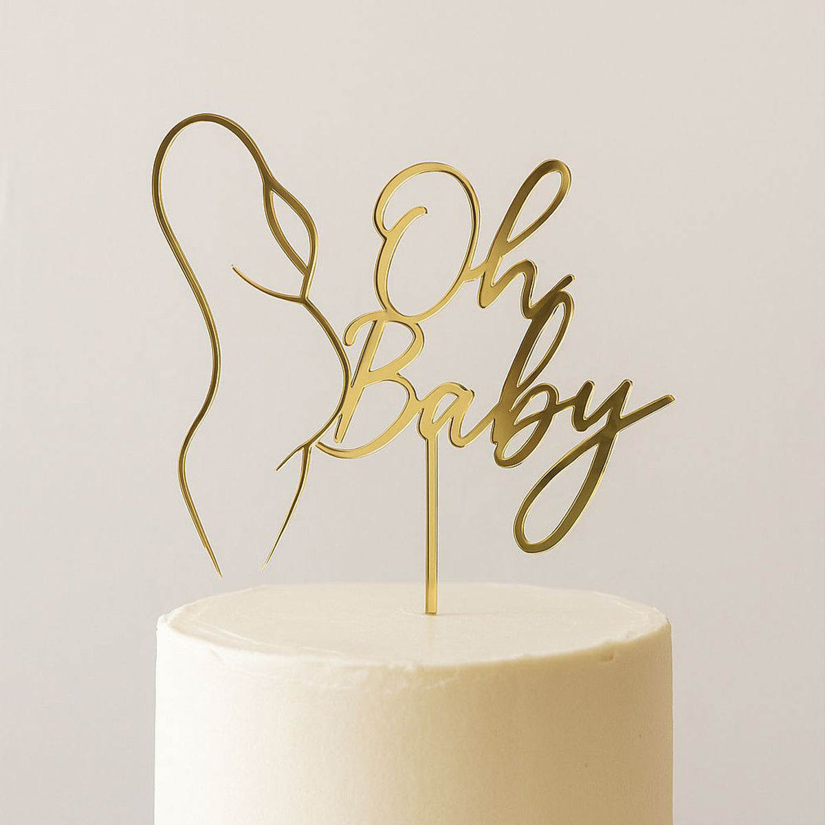 Cake Topper Pregnant