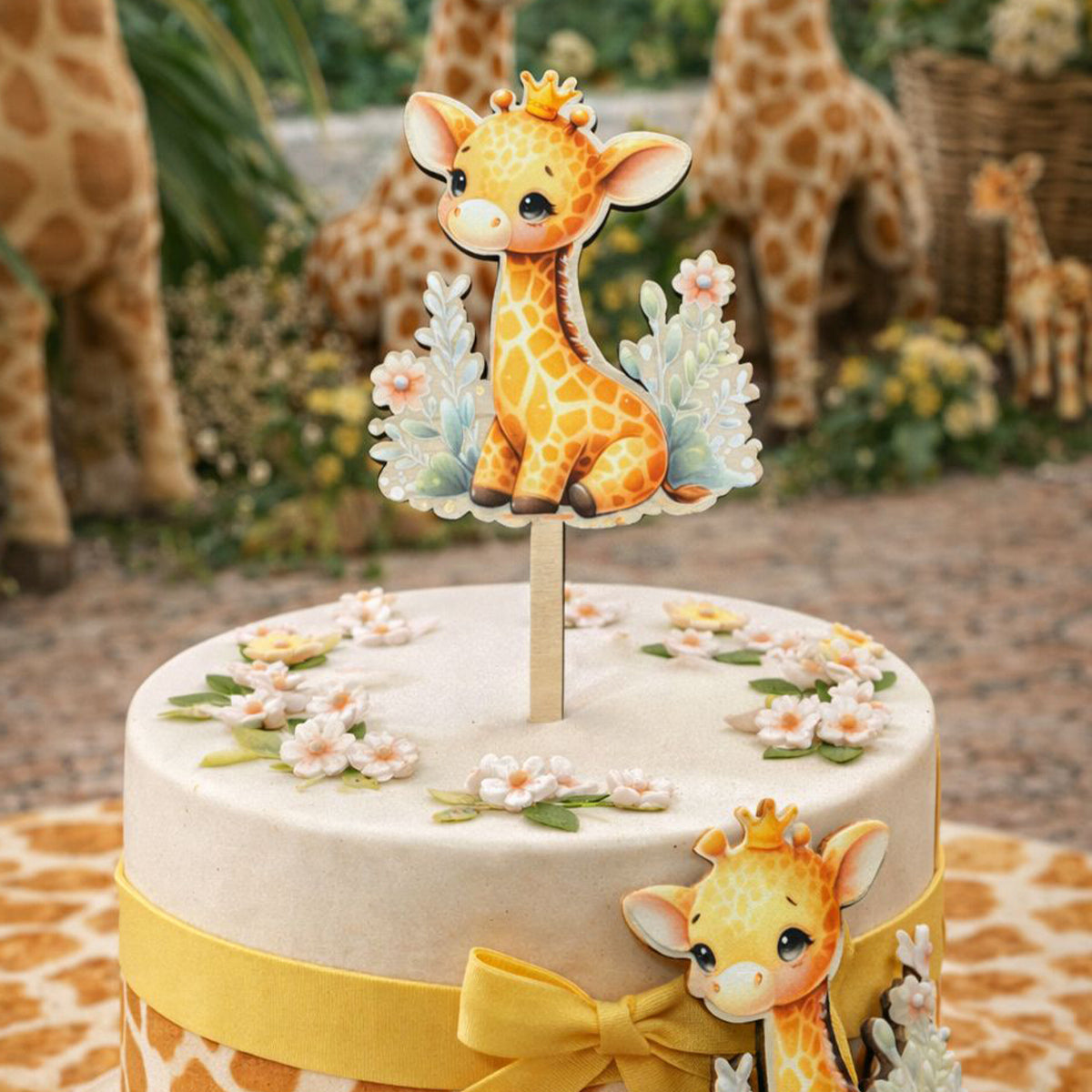 Cake Topper Giraffa