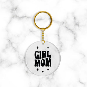 Portachiavi Girl Mom