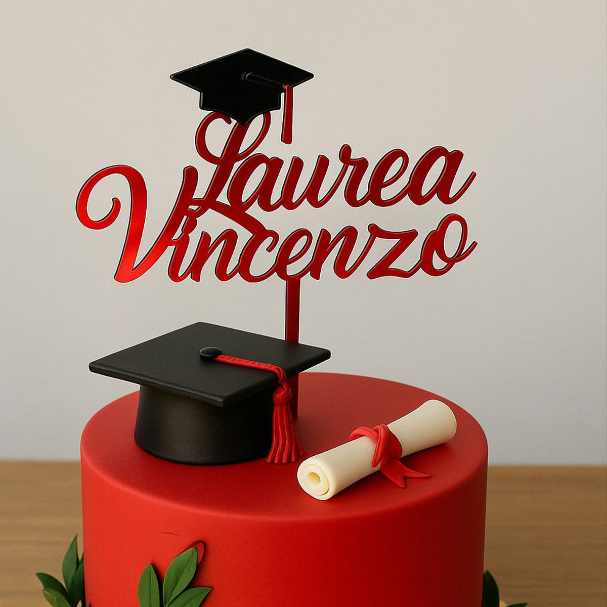 Cake Topper Laurea