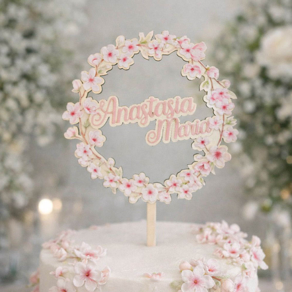 Cake Topper Flower