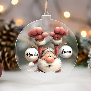 Pallina Babbo Natale