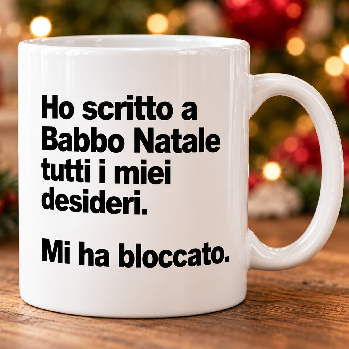 Tazza Desideri natalizi