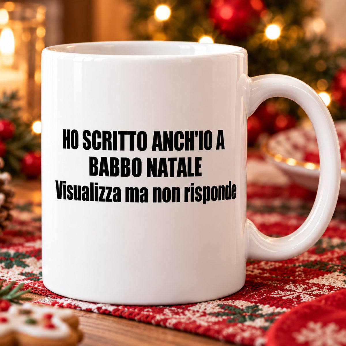 Tazza Babbo Natale ghost