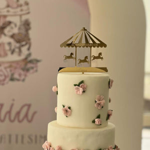 Cake Topper Carosello