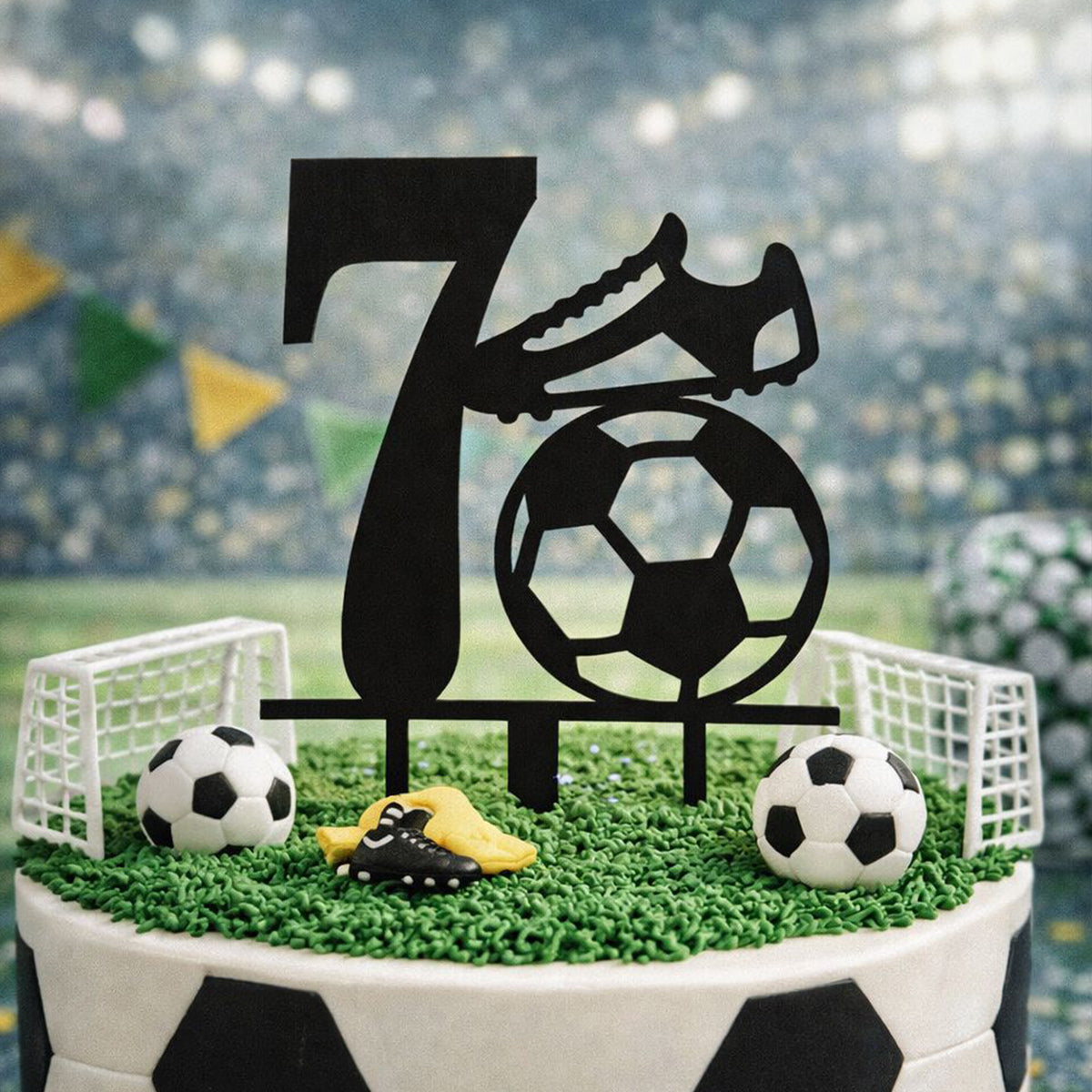 Cake Topper Calcio