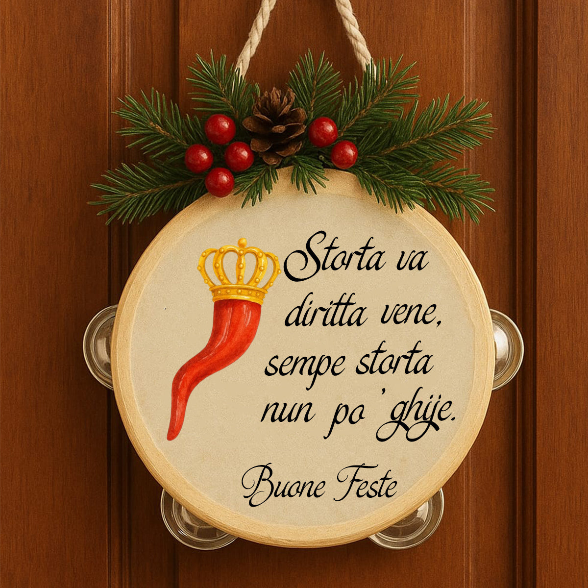 Fuoriporta Tamburello Corno