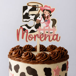 Cake Topper Cowgirl