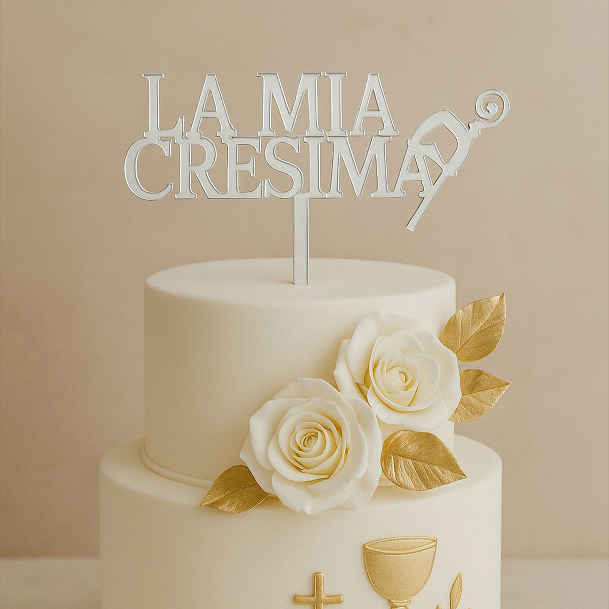 Cake Topper Cresima