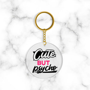 Portachiavi Cute but Psycho