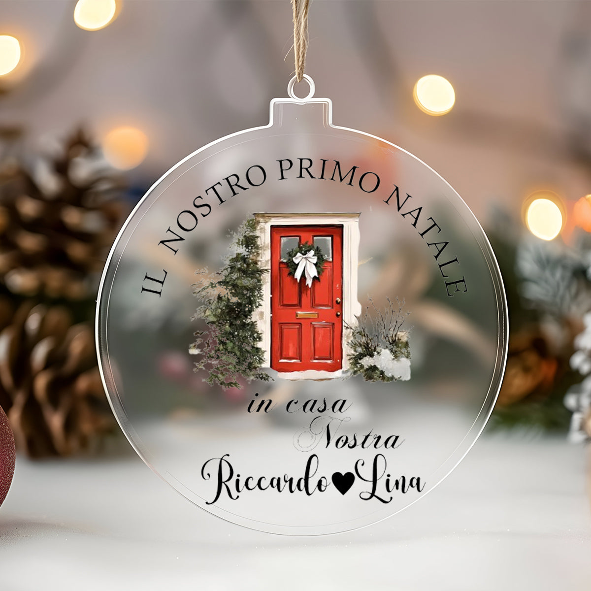 Pallina Il nostro primo Natale